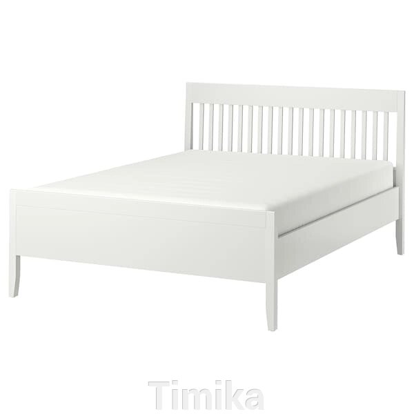 IDANÄS Каркас ліжка, білий/Lindbåden, 140x200 см від компанії Timika - фото 1