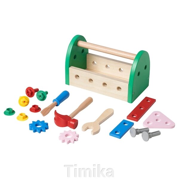 Іграшковий набір інструментів BLOMFLUGA 13 предметів від компанії Timika - фото 1