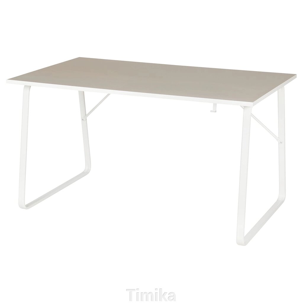 Ігровий стіл HUVUDSPELARE, бежевий, 140x80 см від компанії Timika - фото 1