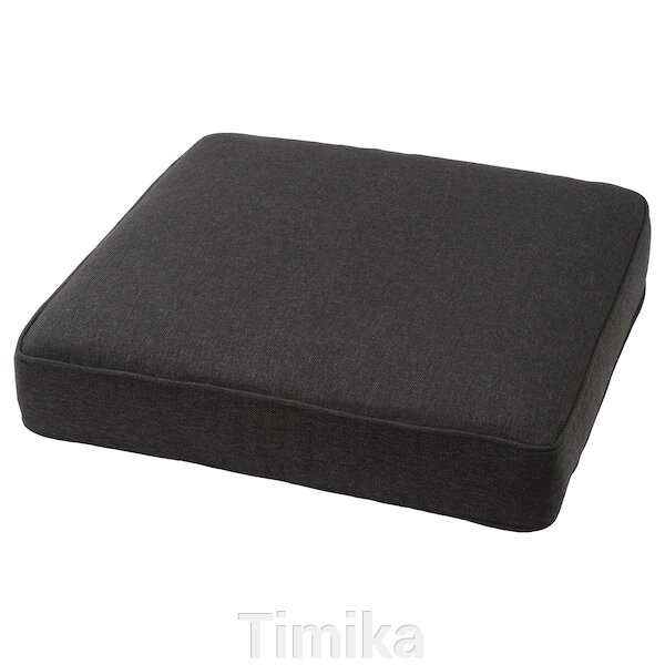JÄRPÖN Чохол на подушку сидіння, зовнішній антрацит, 62x62 см від компанії Timika - фото 1