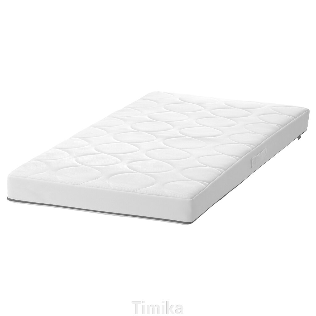 JÄTTETRÖTT Пружинний матрац для ліжечка, білий, 60x120x11 см від компанії Timika - фото 1