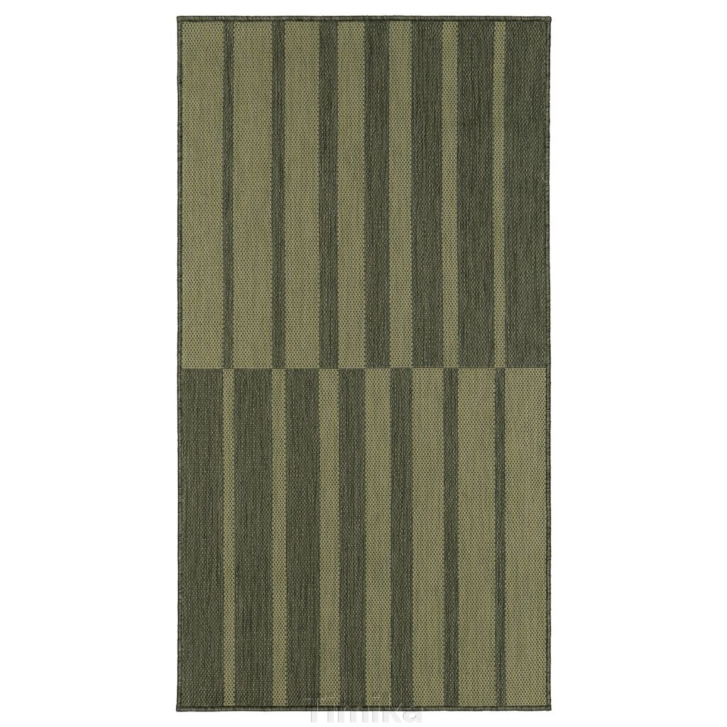 КАНТСТОЛПЕ Текстильний килим, внутрішній/зовнішній, зелений, 80x150 см від компанії Timika - фото 1