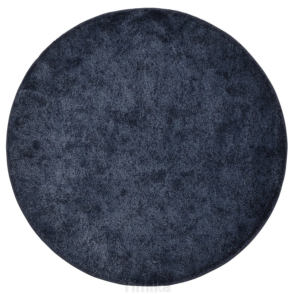 Килим STOENSE, низький ворс, темно-синій, 130 см від компанії Timika - фото 1