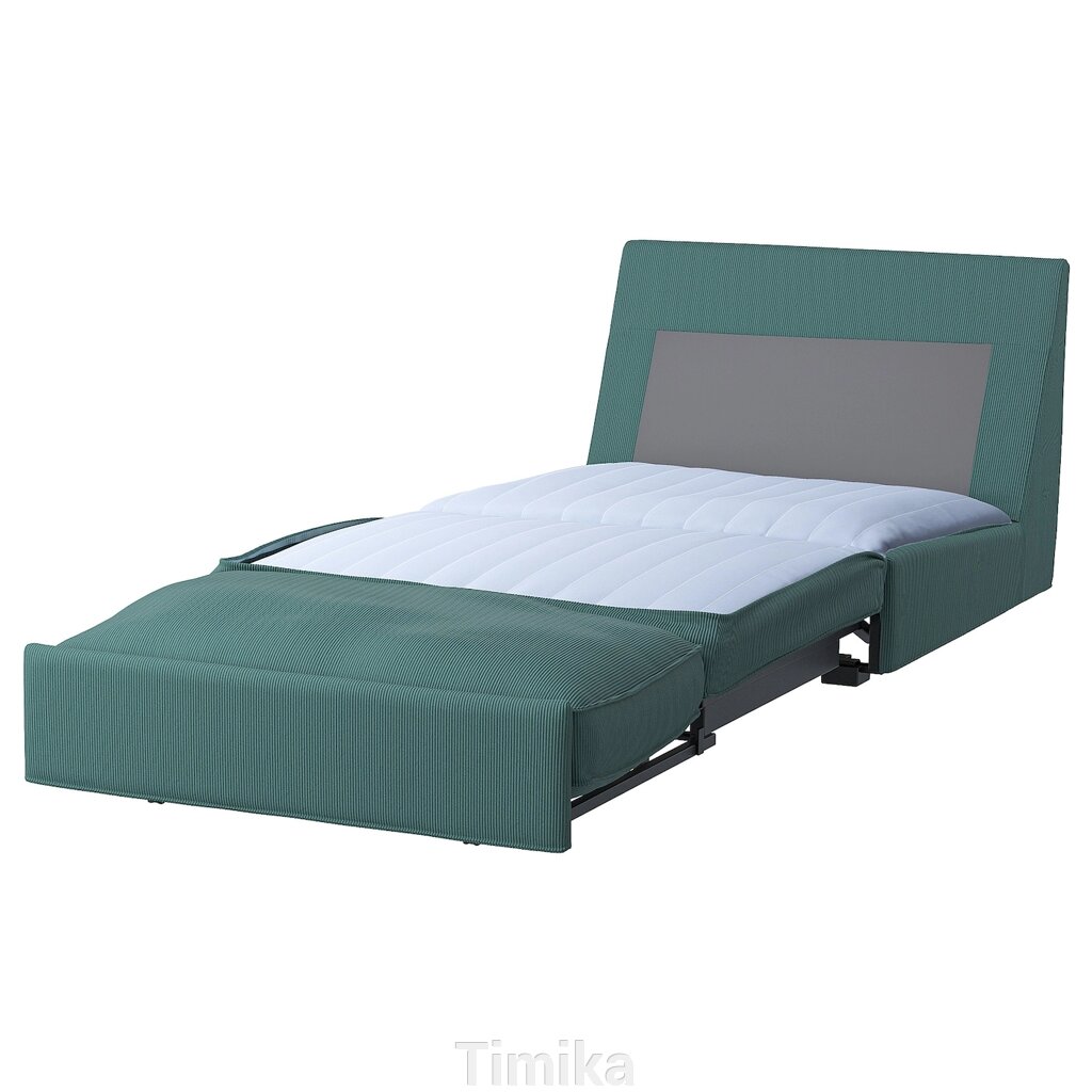 КІВІК 1-й диван-ліжко Kelinge сіро-бірюзовий від компанії Timika - фото 1
