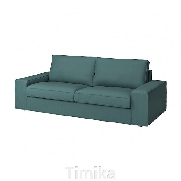 КІВІК 3-місний диван Келінге сіро-бірюзовий від компанії Timika - фото 1