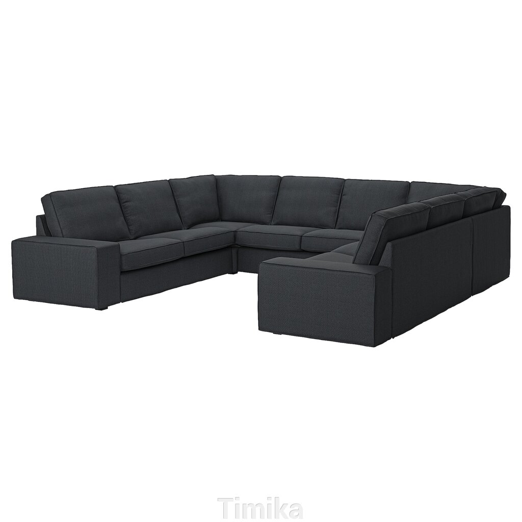 KIVIK П-подібний диван, 6-місний, Tresund антрацит від компанії Timika - фото 1