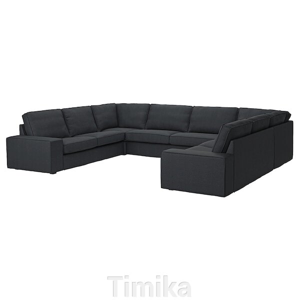 KIVIK П-подібний диван, 7-місний, Tresund антрацит від компанії Timika - фото 1
