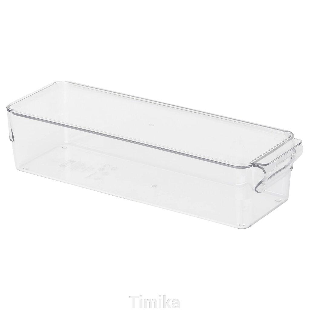 KLIPPKAKTUS Холодильний контейнер, прозорий, 32х10х8 см від компанії Timika - фото 1