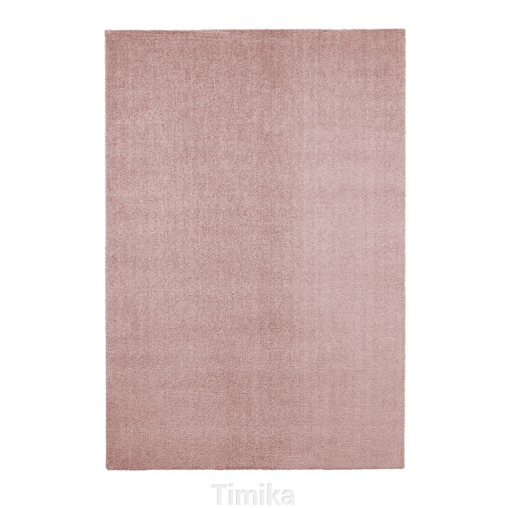 KNARDRUP Килим, низький ворс, блідо-рожевий, 133х195 см від компанії Timika - фото 1