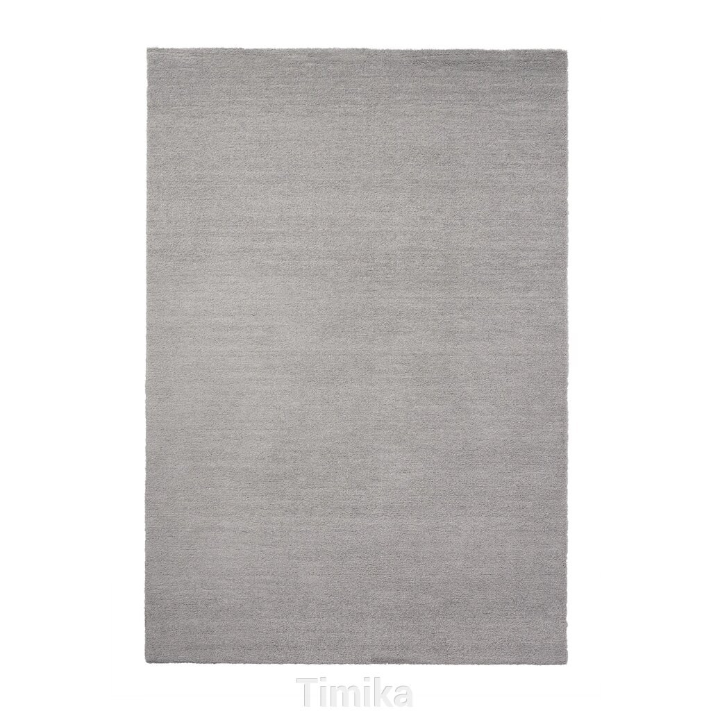 KNARDRUP Килим, низький ворс, світло-сірий, 133х195 см від компанії Timika - фото 1