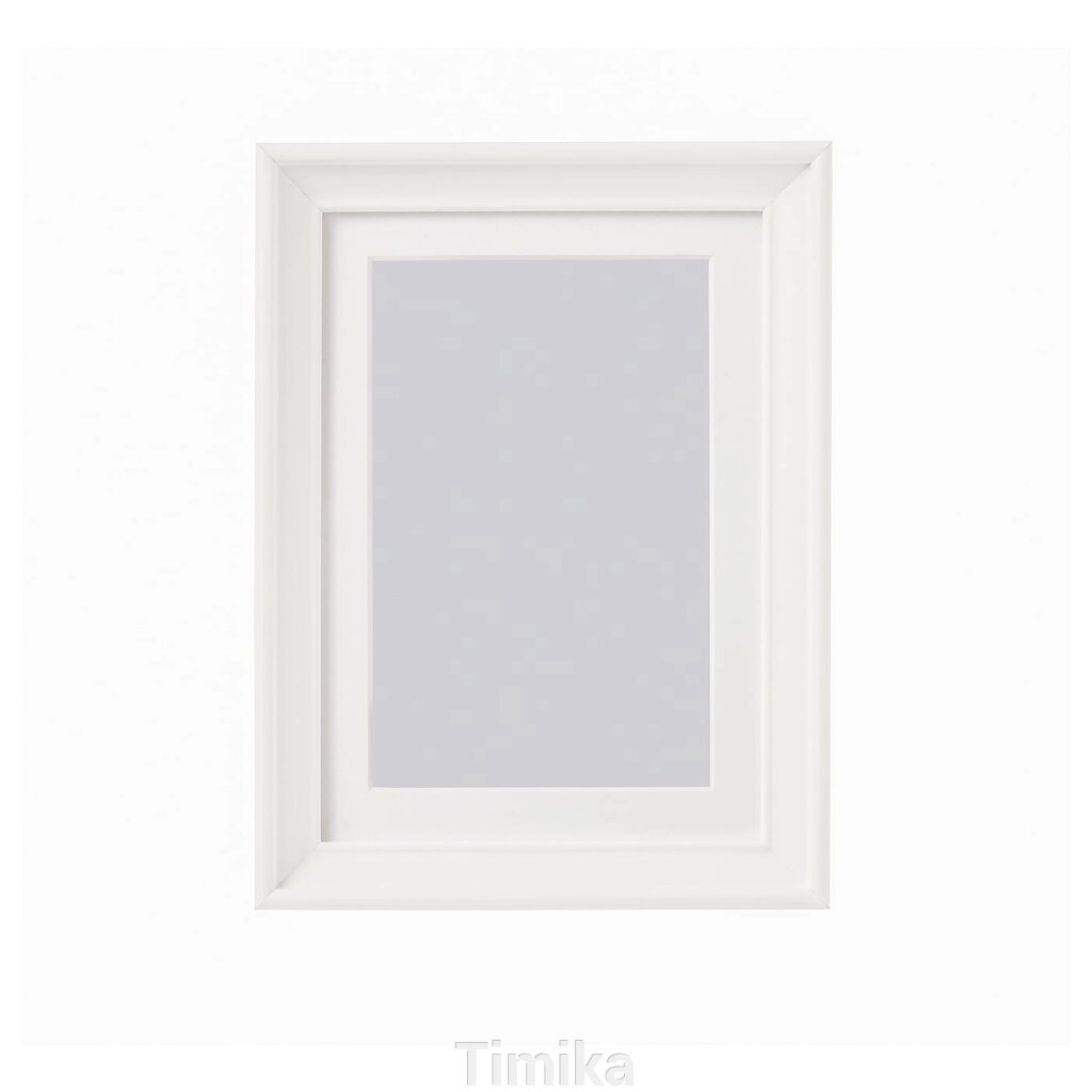 KNOPPÄNG Рамка, біла, 13x18 см від компанії Timika - фото 1