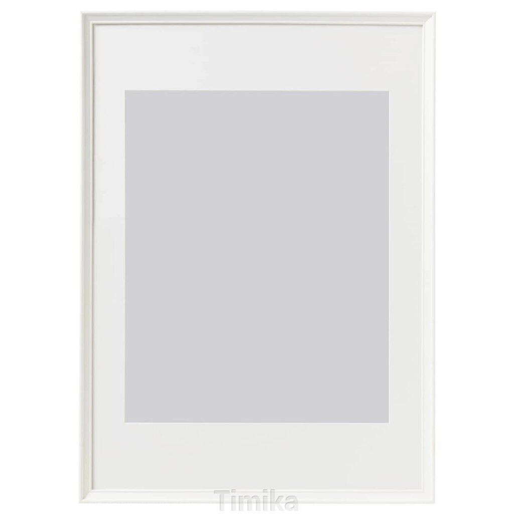 KNOPPÄNG Рамка, біла, 50x70 см від компанії Timika - фото 1