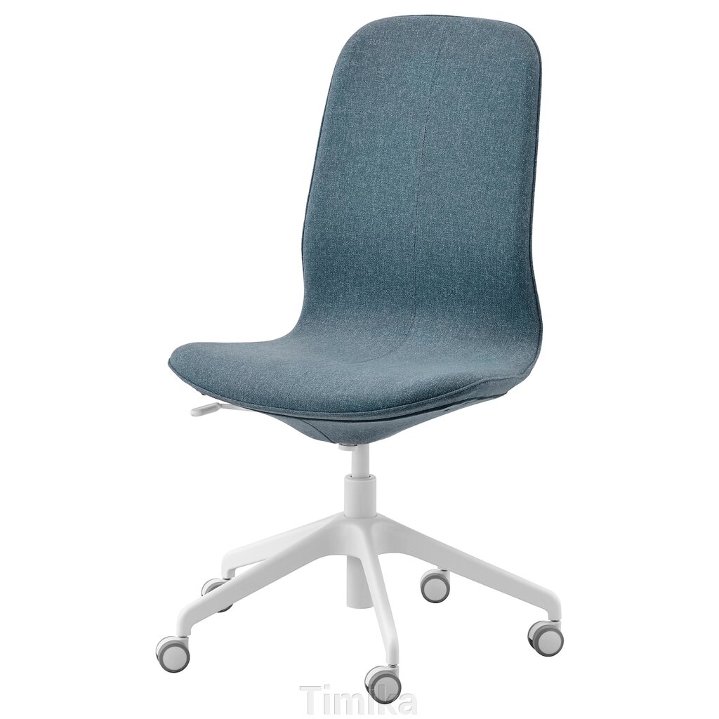 Конференц-крісло LÅNGFJÄLL, Gunnared синій/білий від компанії Timika - фото 1