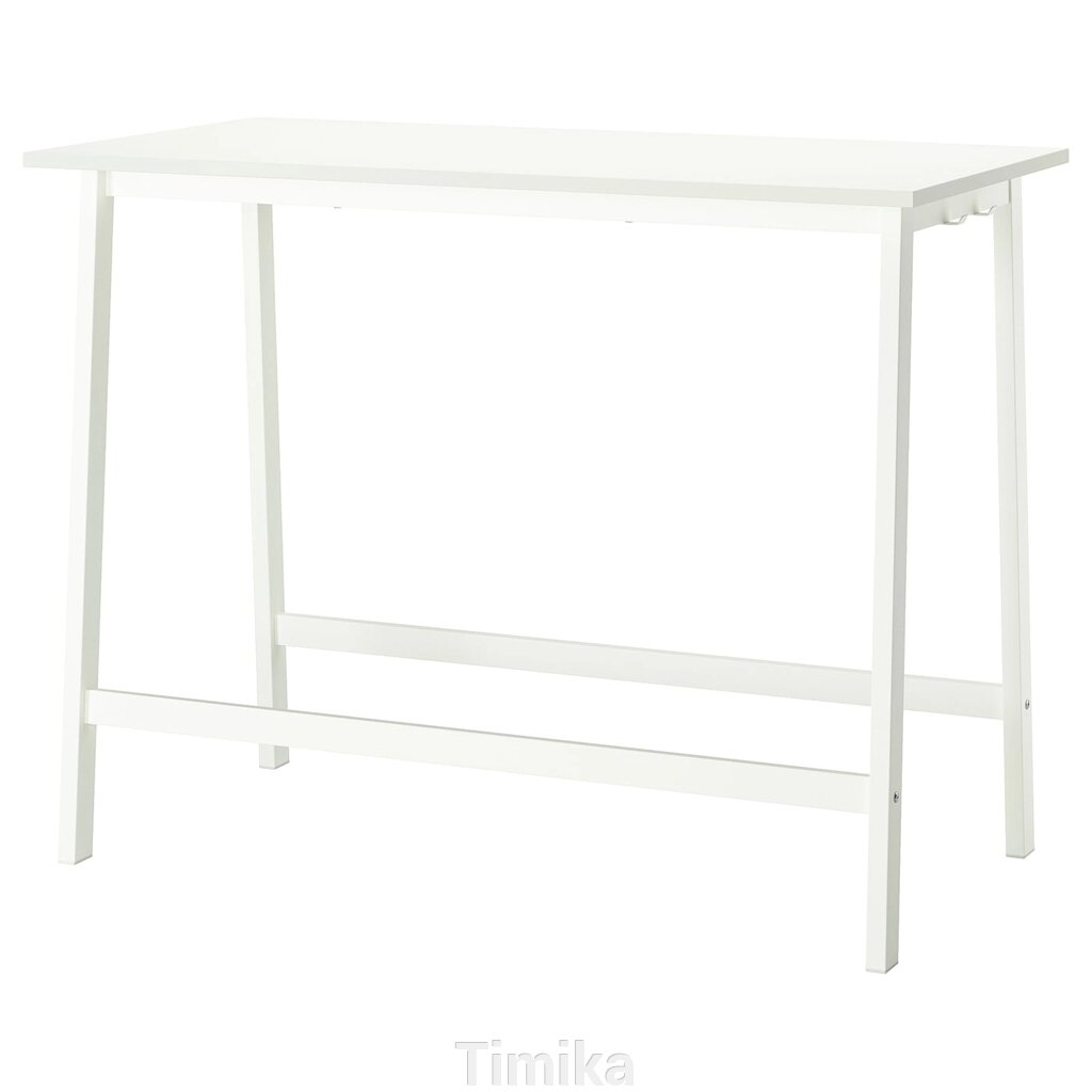 Конференц-стіл MITTZON, білий, 140x68x105 см від компанії Timika - фото 1