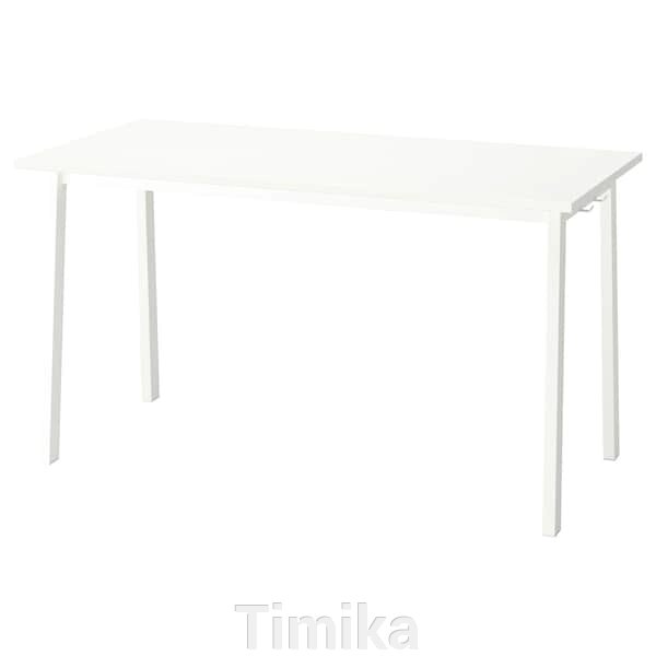 Конференц-стіл MITTZON, білий, 140x68x75 см від компанії Timika - фото 1