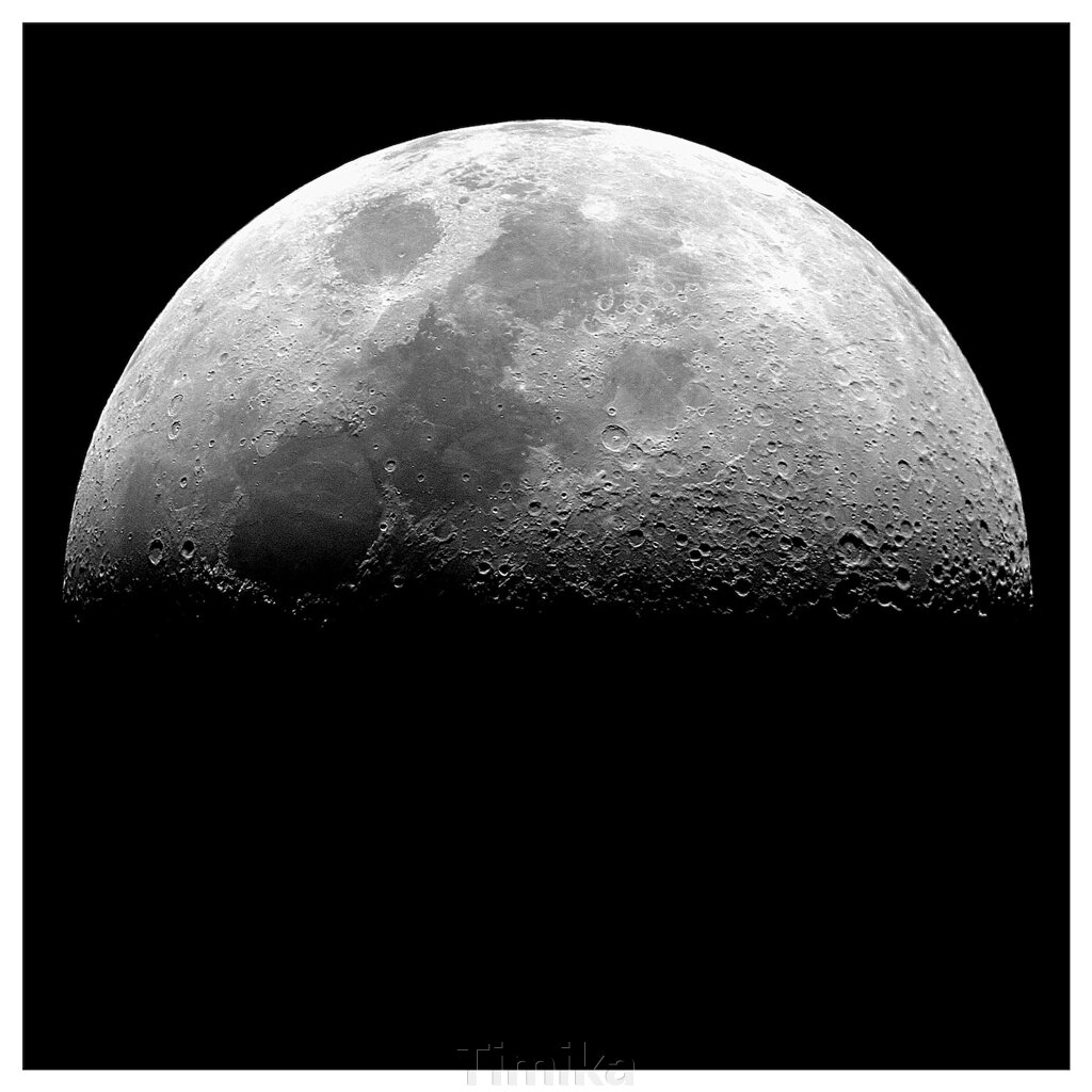 KOPPARFALL Картина, Місячний пейзаж, 49х49 см від компанії Timika - фото 1
