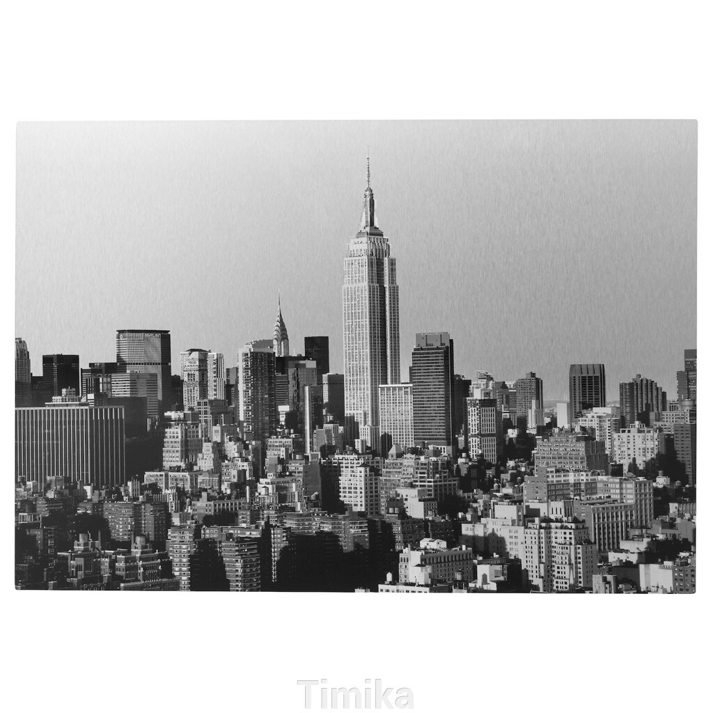 KOPPARFALL Картина, панорама міста, 70х49 см від компанії Timika - фото 1