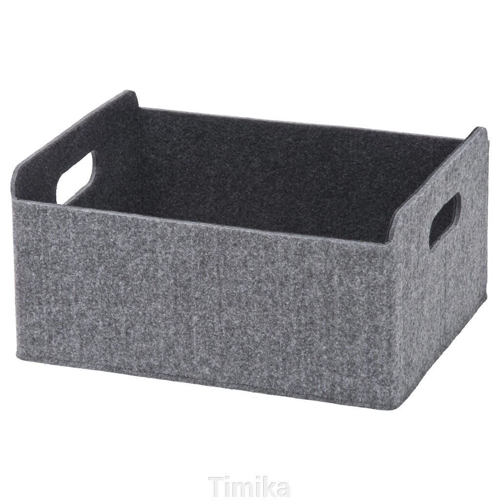 Коробка BESTÅ, сіра, 25x31x15 см від компанії Timika - фото 1