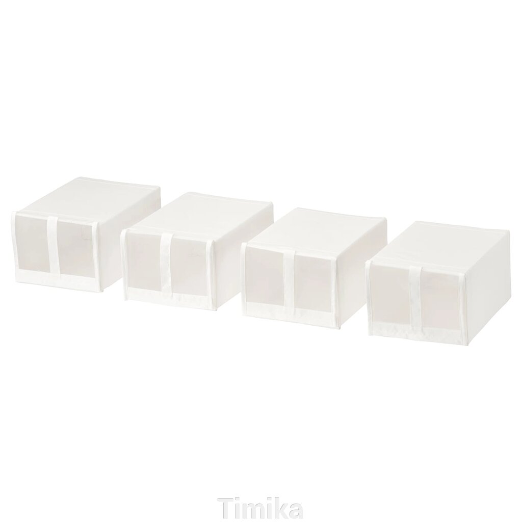 Коробка для взуття SKUBB, біла, 22x34x16 см від компанії Timika - фото 1