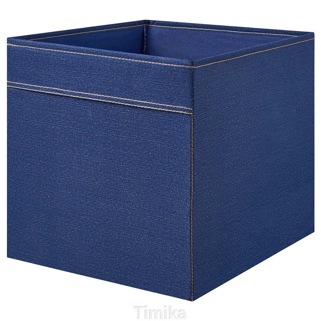 Коробка DRÖNA, темно-синя, 33x38x33 см від компанії Timika - фото 1