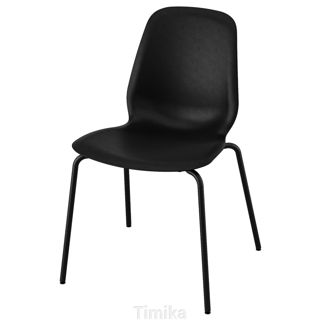 Крісло LIDÅS, чорний/Sefast black від компанії Timika - фото 1