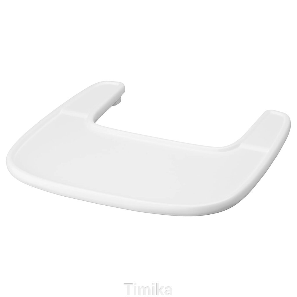 LANGUR Піднос для стільчика для годування, білий від компанії Timika - фото 1