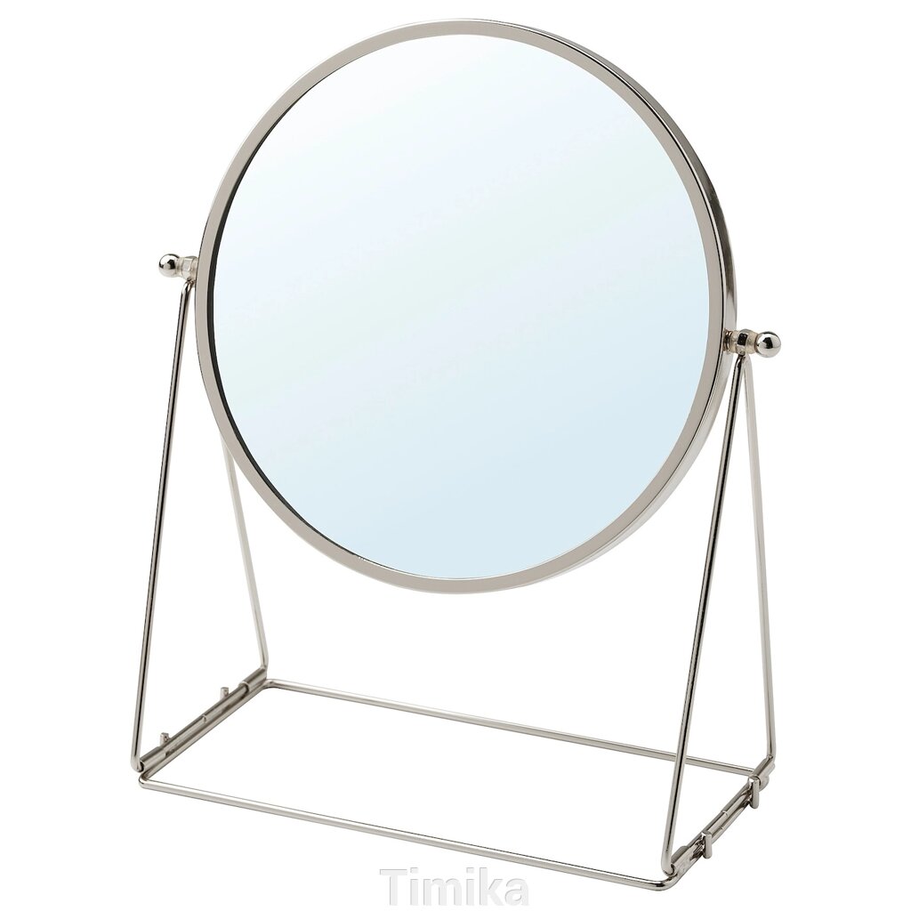 LASSBYN Настільне дзеркало, срібло, 17 см від компанії Timika - фото 1