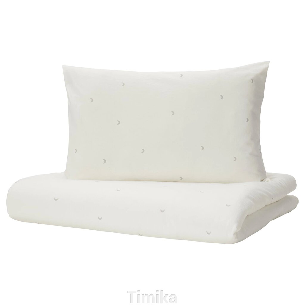 LENAST Підодіяльник 1 наволочка на ліжко, білий, 110x125/35x55 см від компанії Timika - фото 1