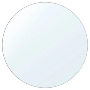 LINDBYN Дзеркало, біле, 110 см