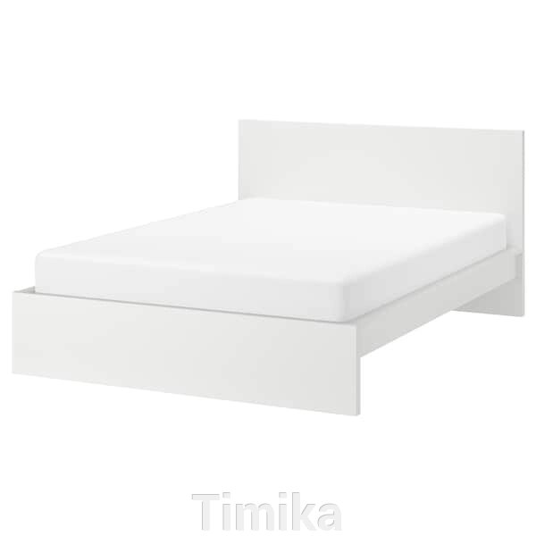 MALM Каркас ліжка, високий, білий, 140х200 см від компанії Timika - фото 1