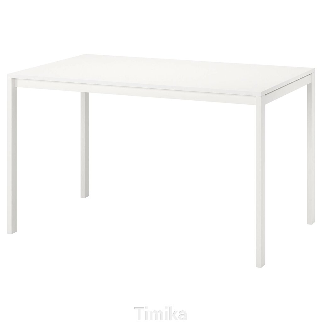 MELLTORP Стіл, білий, 125х75 см від компанії Timika - фото 1
