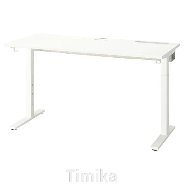 МІТЦОН Письмовий стіл, білий, 140х60 см від компанії Timika - фото 1