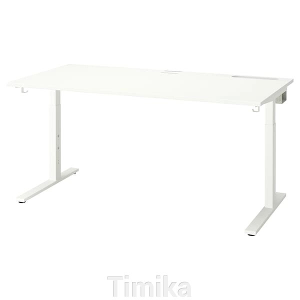 МІТЦОН Письмовий стіл, білий, 160х80 см від компанії Timika - фото 1