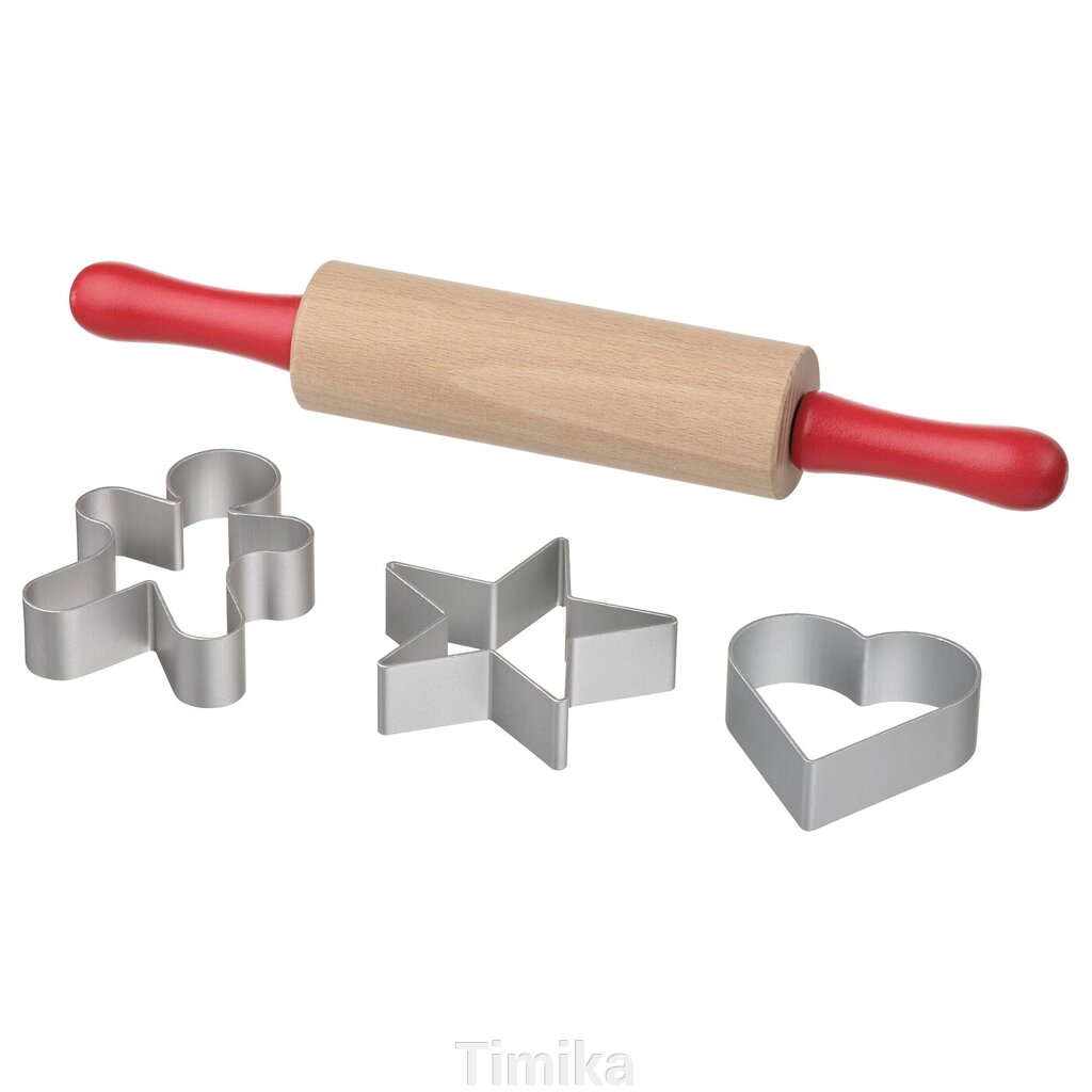 MÅLA Набір інструментів для моделювання з 4 предметів, різнокольоровий від компанії Timika - фото 1