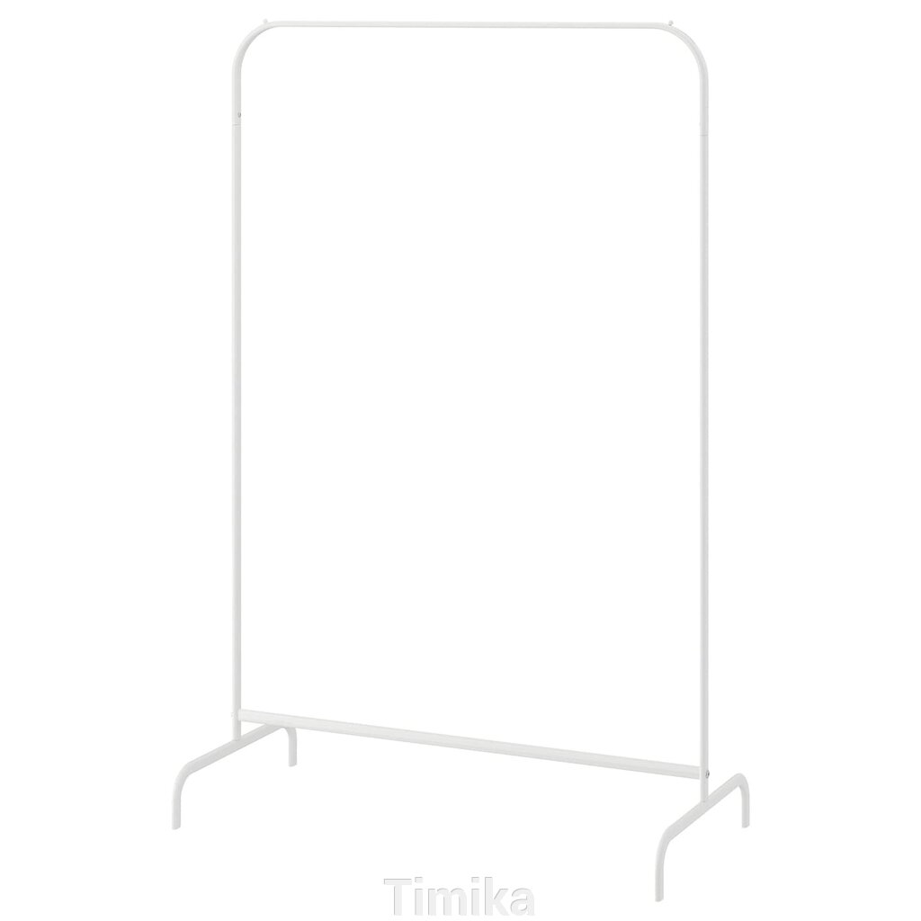 MULIG Вішалка для одягу, біла, 99x152 см від компанії Timika - фото 1