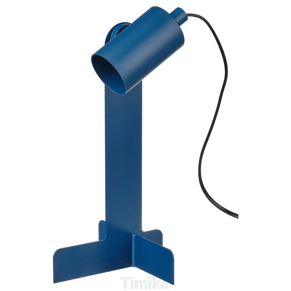 Настільна лампа FLOTTILJ, темно-синя від компанії Timika - фото 1