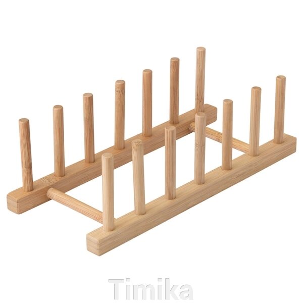 OSTBIT Підставка для тарілок, бамбук від компанії Timika - фото 1