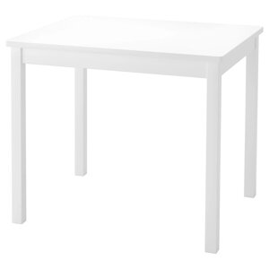 KRITTER Дитячий стіл, білий, 59х50 см