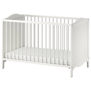SMÅGÖRA Дитяче ліжко, біле, 60x120 см