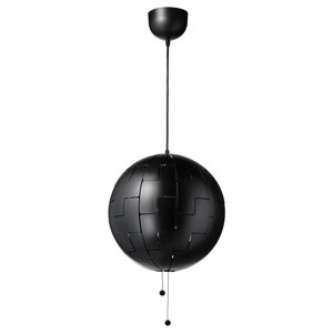 IKEA PS 2014 Підвісний світильник, чорний, 35 см