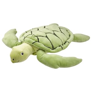 BLÅVINGAD Plush, черепаха/зелений, 44 см