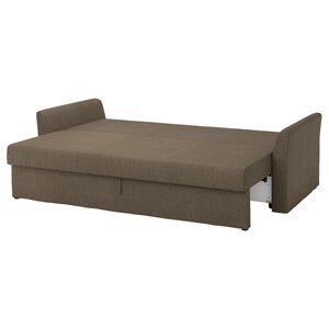 HOLMSUND 3-місний диван-ліжко, Кіланда сіро-коричневий