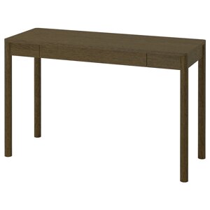 Письмовий стіл TONSTAD, дубовий шпон коричневий, 120х47 см