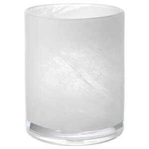 VINDSTILLA Підставка для чайних свічок, біла, 11 см
