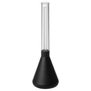 BJÖRKSPIREA Декоративне світлодіодне освітлення, чорне, у формі труби