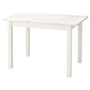 СУНДВІК Дитячий стіл, білий, 76х50 см