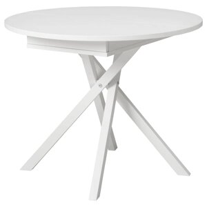 GRANSTORP Розсувний стіл, білий, 90/120x90 см