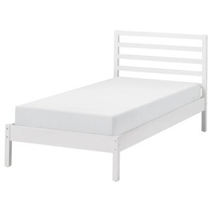 TARVA Каркас ліжка, біла морилка/Lindbåden, 90x200 см