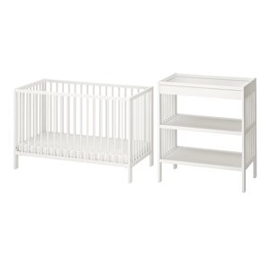 Набір дитячих меблів GULLIVER з 2 предметів, білий, 60х120 см