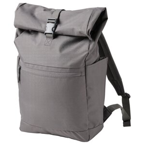 Рюкзак STARTTID, сірий, 27x11x56 см/18 л